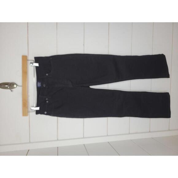 NWOT J Crew Size 26" black denim mid-rise flare crop jeans - Picture 1 of 4